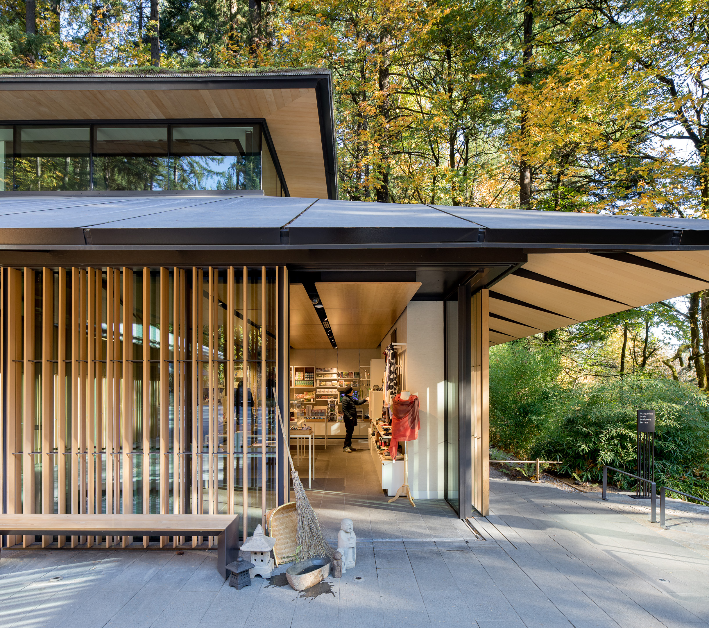 Portland Japanese Garden Visitor Center 10